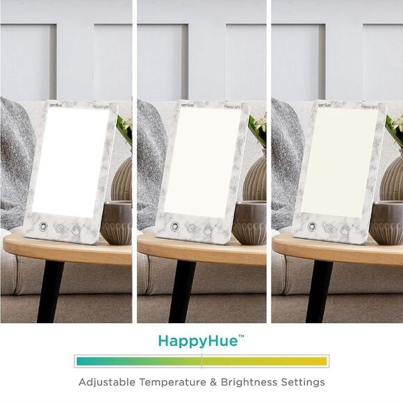 NIB Verilux® HappyLight® Luxe - UV-Free LED Therapy Lamp, Bright White Light - Picture 5 of 7